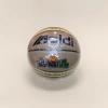 Brown basketball training balls made of wear-resistant PU material for both indoor and outdoor use Specification image